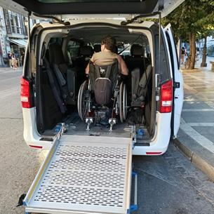 Turismo accesible mediante taxi